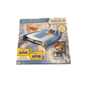 Fantastic Four First Steps Marvel Fantasticar w/ The Thing Figure Hasbro 2 Modes